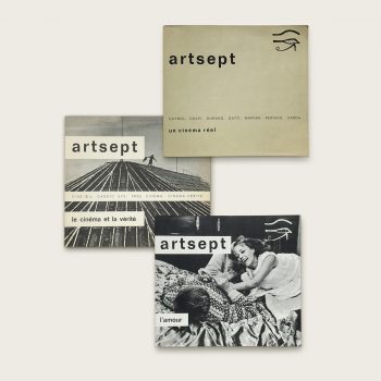 Artsept: cahiers trimestriels de documentation cinématographique [complete set]