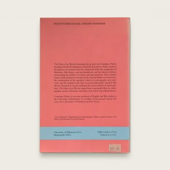 The Future of an Illusion: Film, Feminism, and Psychoanalysis