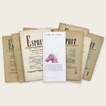 Esprit [9 issues 1946-1950] [Chris Marker]