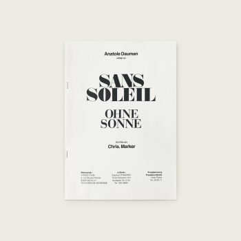 Sans Soleil: Ohne Sonne