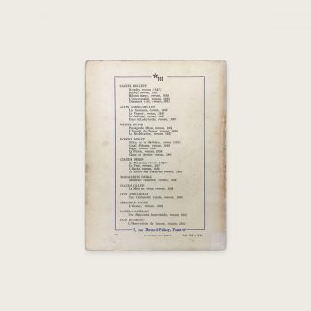 L’Année Dernière A Marienbad [Signed by Alain Robbe-Grillet and Alain Resnais]